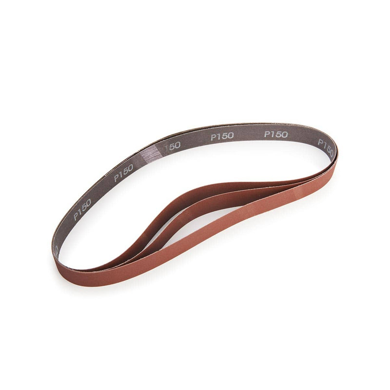 Aluminum Oxide Sanding Belt - 1" x 30" - 3 Pack - Size:1" x 30" - Grit:150 Grit